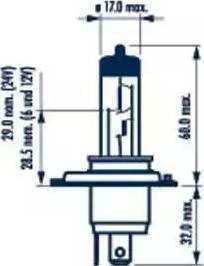 Narva 480613000 - Izzó, ködlámpa parts5.com