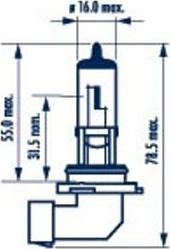 Narva 480063000 - Sijalica, far za dugo svetlo parts5.com