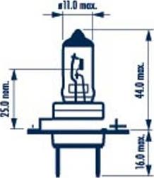 Narva 480712100 - Λυχνία, μεγάλα φώτα parts5.com