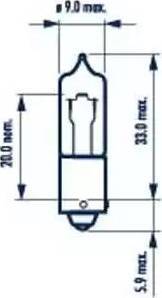 Narva 68191 - Lámpara parts5.com