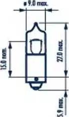 Narva 68161 - Ampul parts5.com