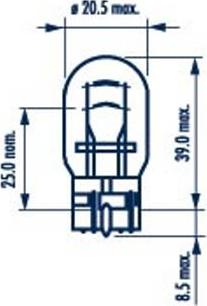 Narva 179193000 - Glühlampe, Blinkleuchte parts5.com