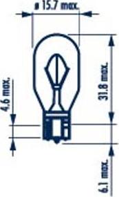 Narva 176313000 - Λυχνία, φλας parts5.com