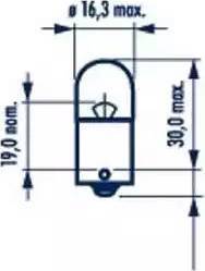 Narva 17171 - Крушка с нагреваема жичка parts5.com