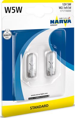 Narva 171774000 - Крушка с нагреваема жичка, мигачи parts5.com