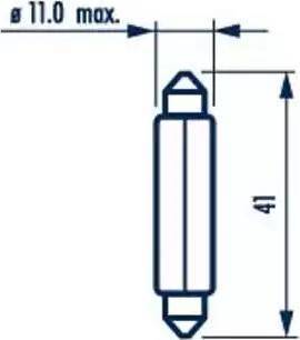 Narva 17175 - Izzó parts5.com