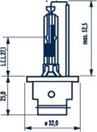 Narva 840063000 - Bec, far faza lunga parts5.com