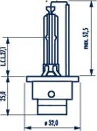 Narva 840423000 - Żarówka, reflektor dalekosiężny parts5.com