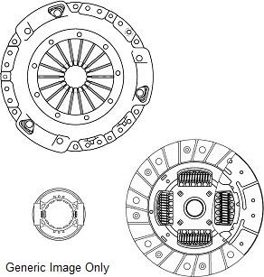 NATIONAL CK10087 - Set ambreiaj parts5.com