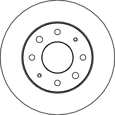 NATIONAL NBD459 - Disc frana parts5.com