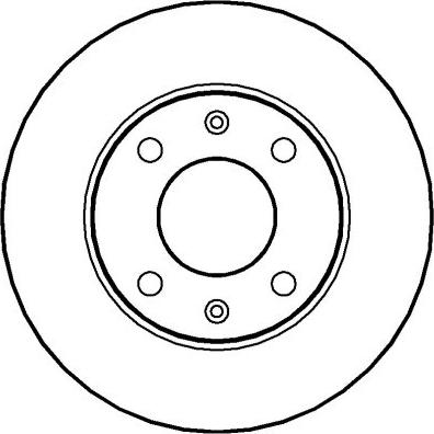 NATIONAL NBD009 - Δισκόπλακα parts5.com