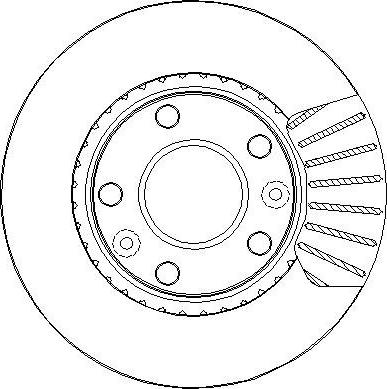 KRAFT AUTOMOTIVE 6045473 - Brake Disc parts5.com