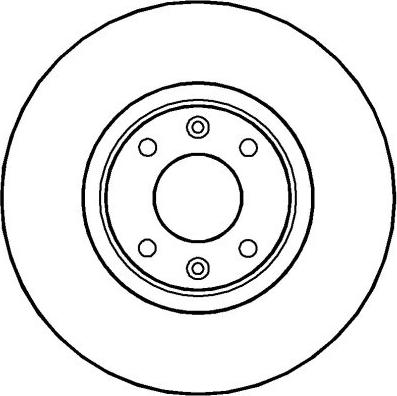 KRAFT AUTOMOTIVE 6045995 - Disc frana parts5.com