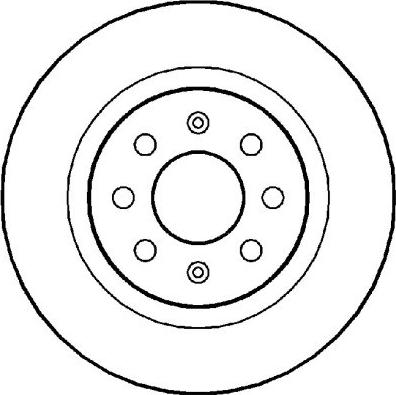 KRAFT AUTOMOTIVE 6053040 - Brake Disc parts5.com