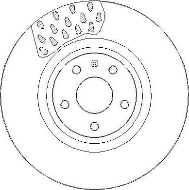 Delphi BG9054 - Disc frana parts5.com