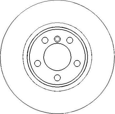 TRW DF8050 - Disc frana parts5.com