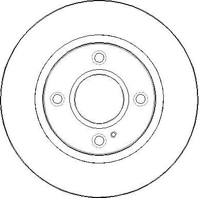 Kamoka 1031088 - Brake Disc parts5.com