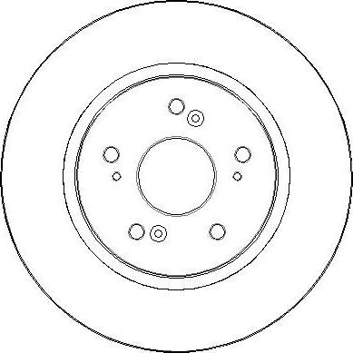 Blue Print ADH243130 - Disc frana parts5.com