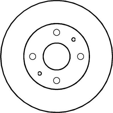 Febi Bilstein 28443 - Tarcza hamulcowa parts5.com