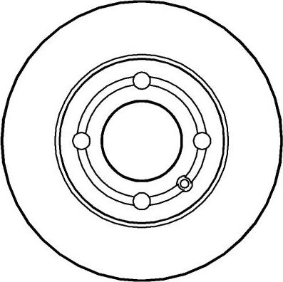 NATIONAL NBD1027 - Disc frana parts5.com