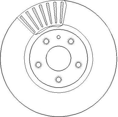 Delphi BG4702C - Disc frana parts5.com