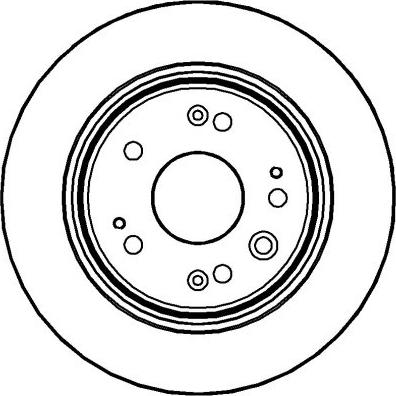 Herth+Buss Jakoparts J3314030 - Tarcza hamulcowa parts5.com