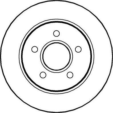 ATE 24.0111-0155.1 - Brake Disc parts5.com