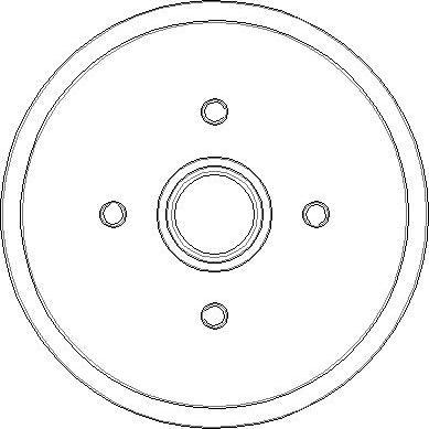 NATIONAL NDR042 - Brake Drum parts5.com