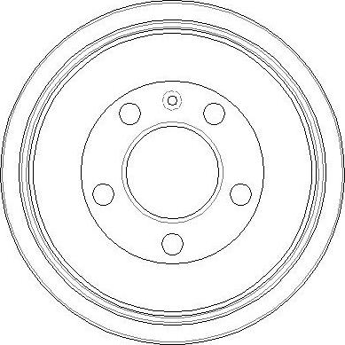 NATIONAL NDR242 - Brake Drum parts5.com