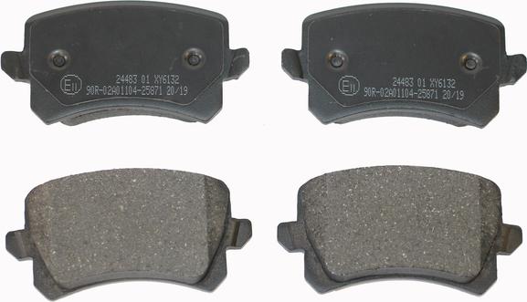 NATIONAL NP2616 - Brake Pad Set, disc brake parts5.com