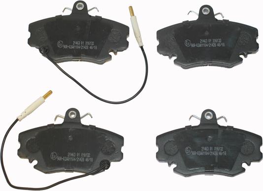 NATIONAL NP2015 - Brake Pad Set, disc brake parts5.com