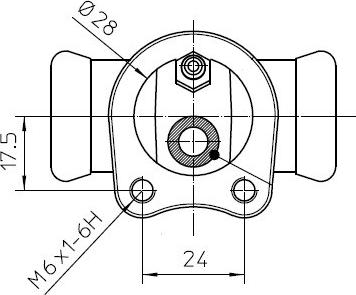 NATIONAL NWC5086 - Cilindru receptor frana parts5.com