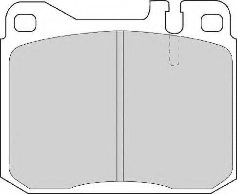 Mercedes-Benz A005420452041 - Set placute frana,frana disc parts5.com