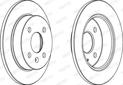 Kamoka 1032086 - Féktárcsa parts5.com