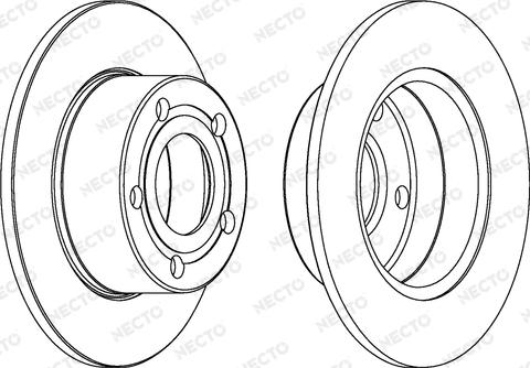 KRAFT AUTOMOTIVE 6050205 - Jarrulevy parts5.com