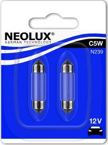 NEOLUX® N239-02B - Ampoule, feu éclaireur de plaque parts5.com