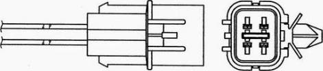 NGK 92280 - Lamda-sonda parts5.com