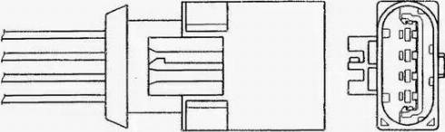 NGK 0376 - Lamda-sonda parts5.com