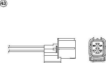 NGK 5714 - Ламбда-сонда parts5.com