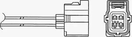 NGK 90748 - Lambda sensörü parts5.com