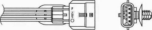 NGK 6514 - Lambda Sensor parts5.com