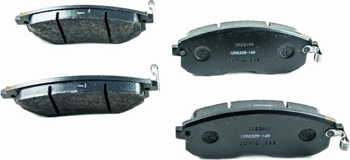 NISSAN D10601KA1A - Brake Pad Set, disc brake parts5.com