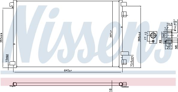 Nissens 94626 - Lauhdutin, ilmastointilaite parts5.com