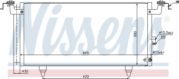 Nissens 940399 - Kondansatör, klima sistemi parts5.com