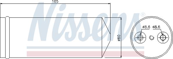 Nissens 95437 - Uscator,aer conditionat parts5.com