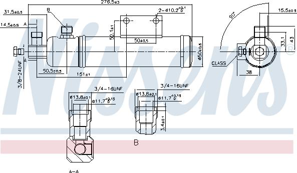 Nissens 95287 - Αφυγραντήρας, σύστ. κλιματισμού parts5.com