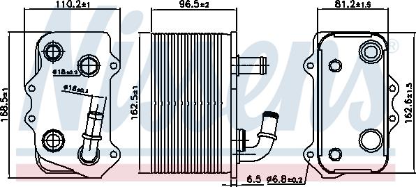 Nissens 90934 - Radiator ulei, cutie viteze parts5.com