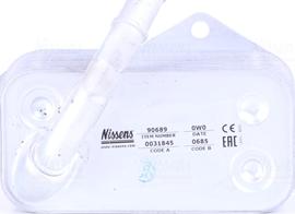 Nissens 90689 - Oil Cooler, engine oil parts5.com