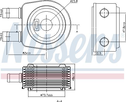 Nissens 90798 - Õliradiaator, automaatkast parts5.com