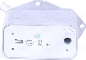 Nissens 91159 - Ölkühler, Motoröl parts5.com